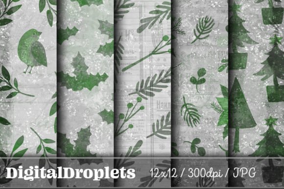 Christmas Home Vol. 9 Collection: Vintage Design Assets