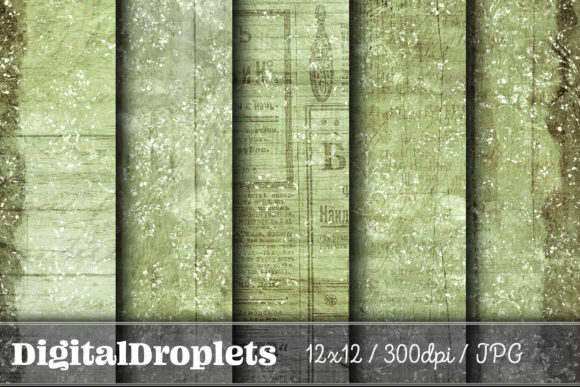 Elegant Vintage Vol. 12: Glittered Damask Paper Collection