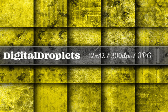 Gilded Halloween Papers Vol. 6: Gothic Texture for Designers