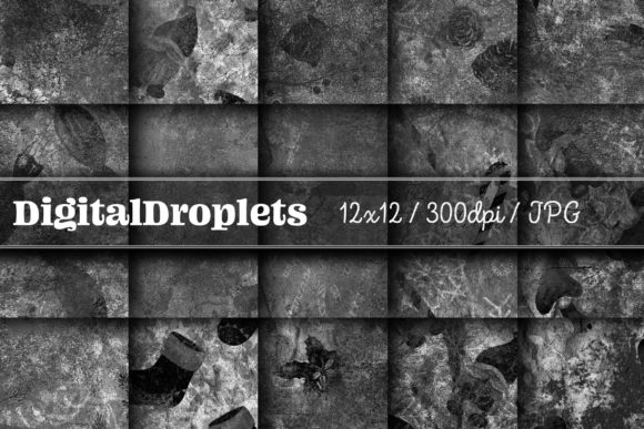 Golden Christmas Grunge Vol. 7: Vintage Textures for Design