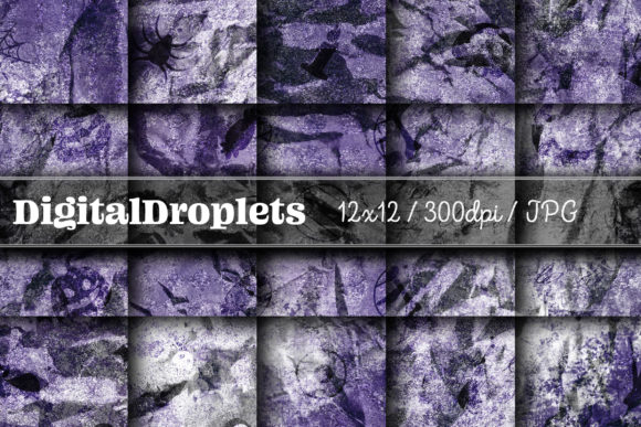 Halloween Grunge Vol. 4: A Designer's Vintage Textured Paper Set