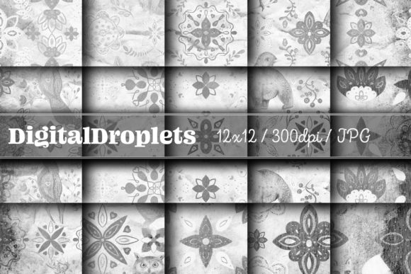 Nordic Christmas Vol. 4 Collection: Vintage Texture for Modern Design